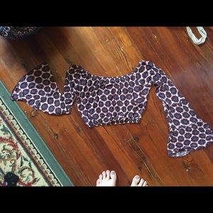 Crop off the shoulder